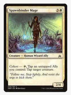 Spawnbinder Mage | MTG Oath of the Gatewatch OGW | Cohort | Human Wizard | LP - Image 1