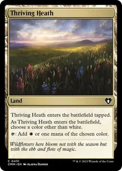 Thriving Heath - Near Mint MTG Commander Masters - Image 1