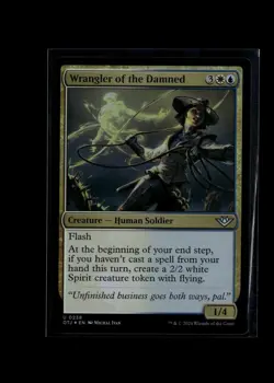 MTG Foil-Wrangler of the Damned-Outlaws of Thunder Junction #238 - Image 1
