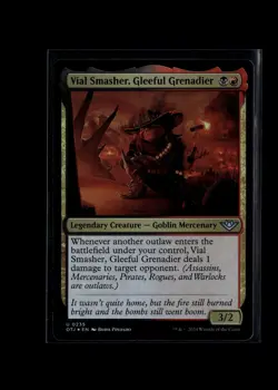 MTG Foil-Vial Smasher, Gleeful Grenadier-Outlaws of Thunder Junction #235 - Image 1