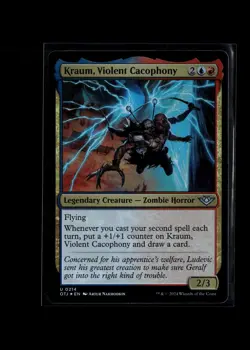 MTG Foil-Kraum, Violent Cacophony-Outlaws of Thunder Junction #214 - Image 1