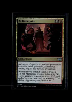 MTG Foil-At Knifepoint-Outlaws of Thunder Junction #193 - Image 1