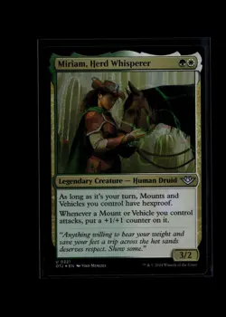 MTG Foil-Miriam, Herd Whisperer-Outlaws of Thunder Junction #221 - Image 1