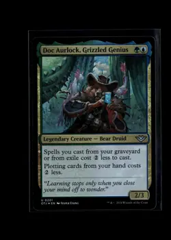 MTG Foil-Doc Aurlock, Grizzled Genius-Outlaws of Thunder Junction #201 - Image 1