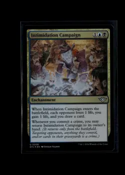 MTG Foil-Intimidation Campaign-Outlaws of Thunder Junction #208 - Image 1