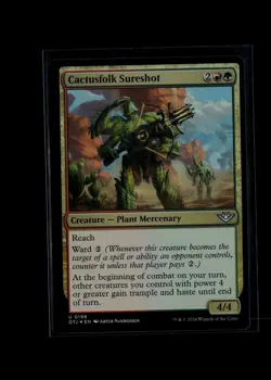 MTG Foil-Cactusfolk Sureshot-Outlaws of Thunder Junction #199 - Image 1