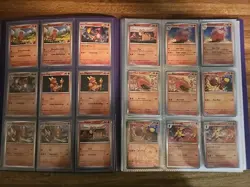 Pokemon Paldean Fates Complete Base Set 1-91. 182 Cards. Binder- Energy Cards. - Image 3