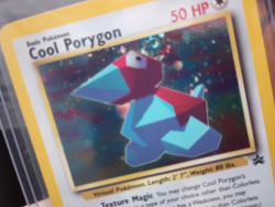 Pokemon TCG Cool Porygon Black Star Promo Holo Foil - SWIRL - Image 3