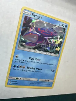 Pokemon TCG Kyogre 53/236 Cracked Ice Holo Deck Exclusives Cosmic Eclipse NM/VLP - Image 3