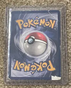 Hitmonlee 7/62 Fossil Holo 1st Edition Pokemon TCG Played Condition - Image 2