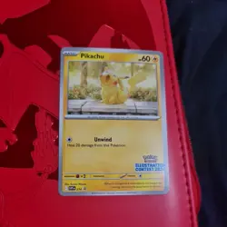 2023-25 Pokemon SV Black Star Promos SVP EN Pikachu #214 - Image 1