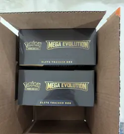 Pokemon Mega Evolution Elite Trainer Box ETB Set of 2 Sealed - Image 2