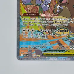 Pokemon Mega Evolutions Mega Kangaskhan EX 182/132 Full Art SIR - Image 5