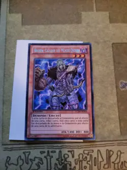 YUGIOH BROWW HUNTSMAN OF DARK WORLD LCJW SECRET 1ST ED LP BLEED HOLO SPANISH - Image 2