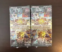 Yu Gi Oh OCG Quarter Century Art Collection Box 2 Box with Shrink yugioh Arcole - Image 1