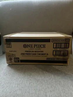 One Piece Prb-02 Sealed Case Brand New English Bandai Card Game - Image 1