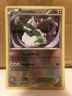 Tornadus, Thundururs, and Landorus BW41 BW42 BW43 Black & White Promo Cards 2012 - Image 2