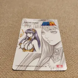 Saori Kido Saint Seiya Goddess Anime Waifu Holo Card Carddass Masters #40 - Image 5
