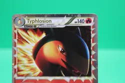 Typhlosion 110/123 Super Holo Rare HeartGold & SoulSilver Pokemon Card - Image 2