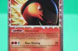 Typhlosion 110/123 Super Holo Rare HeartGold & SoulSilver Pokemon Card - Image 3