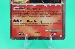 Typhlosion 110/123 Super Holo Rare HeartGold & SoulSilver Pokemon Card - Image 4