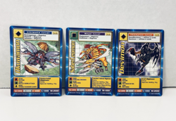 Okuwamon Tb-09 Devimon Tb-06 Digimon Taco Bell Promo Battle Card Bandai 2000 vtg - Image 1