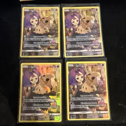 Pokemon Mimikyu 245/236 SM Cosmic Eclipse Full Art Secret Rare Card lot - Image 1