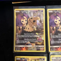 Pokemon Mimikyu 245/236 SM Cosmic Eclipse Full Art Secret Rare Card lot - Image 2