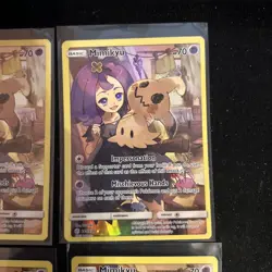 Pokemon Mimikyu 245/236 SM Cosmic Eclipse Full Art Secret Rare Card lot - Image 3