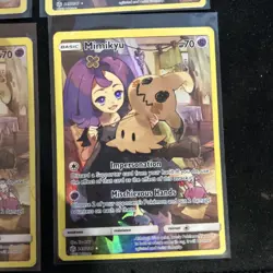 Pokemon Mimikyu 245/236 SM Cosmic Eclipse Full Art Secret Rare Card lot - Image 5