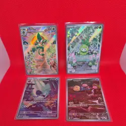 Pokemon TCG Black Bolt 4 card IR Lot. Simisage, Petitil, Tirtouga, Tympole - Image 1