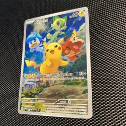 Pokemon - Pikachu SVP 027 Scarlet & Violet Promo Card Paldea Evolved NM - Image 3