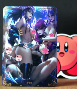 ACG VERY Sexy Card Ahri & Akali & Evelynn & Kai'sa KDA League of Legends waifu - Image 1