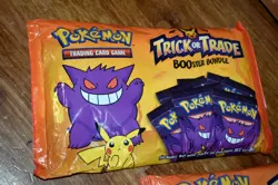 Nintendo Pokemon TCG BOOster Bundle Lot of (3) Trick Or Trade - 360 Cards Total 820650850783 - Image 2