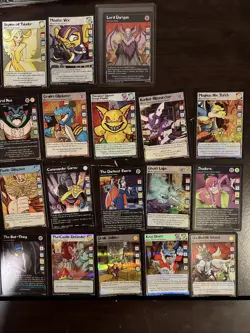 Neopets TCG Trading Card Game Lot(B) With Foil + Rare Promo Cards No Duplicates - Image 4