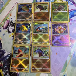 Radiant Pokemon Lot Of 8 Cards - Image 1