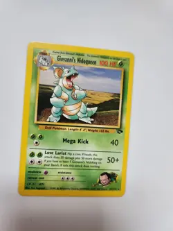 Giovanni's Nidoqueen 23/132 Gym Challenge Regular Pokemon Card - Image 1