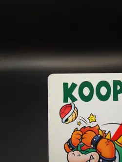 Koopa Bowser Super Mario Kart No.10 Japanese Card tcg BANDAI Nintendo D056 - Image 3