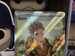 Pokemon TCG - Pokemon GO - Trainer Spark #SWSH226 - Black Star Promo Card - Image 2