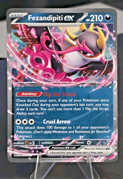 2024 Pokemon Fezandipiti ex World Championships Deck Sakuya Ota Non-Holo Card - Image 1