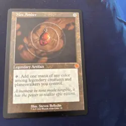 Mox Amber the Brothers' War Retro Frame Mythic Rare Legendary MTG Card NM - Image 1