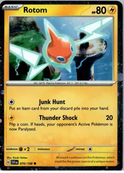 Rotom - (Cosmos Holo) - Promo - Miscellaneous Cards & Products - 070/198 - LP - - Image 1
