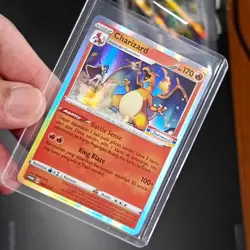 Pokemon Indonesia 2021 HOLO Charizard Promo Card 047/S-P Stamped Indomaret - Image 1