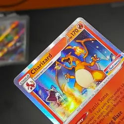 Pokemon Indonesia 2021 HOLO Charizard Promo Card 047/S-P Stamped Indomaret - Image 3