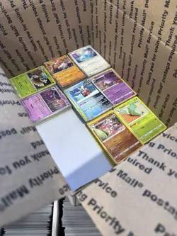 🔥 17lbs 4200+ UNSEARCHED Pokemon Bulk Lot! Some Holos & Vintage Cards LP/NM ✨ - Image 3