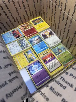 🔥 17lbs 4200+ UNSEARCHED Pokemon Bulk Lot! Some Holos & Vintage Cards LP/NM ✨ - Image 4
