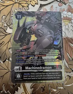 Digimon Card Game Machinedramon Alternate Art Foil EX10-035 Sinister Order AUC2 - Image 1
