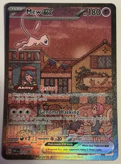 Mew EX 053 Scarlet & Violet Promo Holo Pokemon TCG Card NM Condition - Image 1