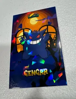 Pokemon 2024 Card Database Halloween Set Gengar #2 Cracked Holo Peru US Selle - Image 1
