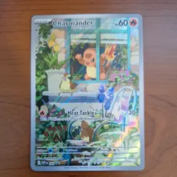 Pokemon Charmander SVP044 Obsidian Flames Black Star Promo Card NM - Image 1